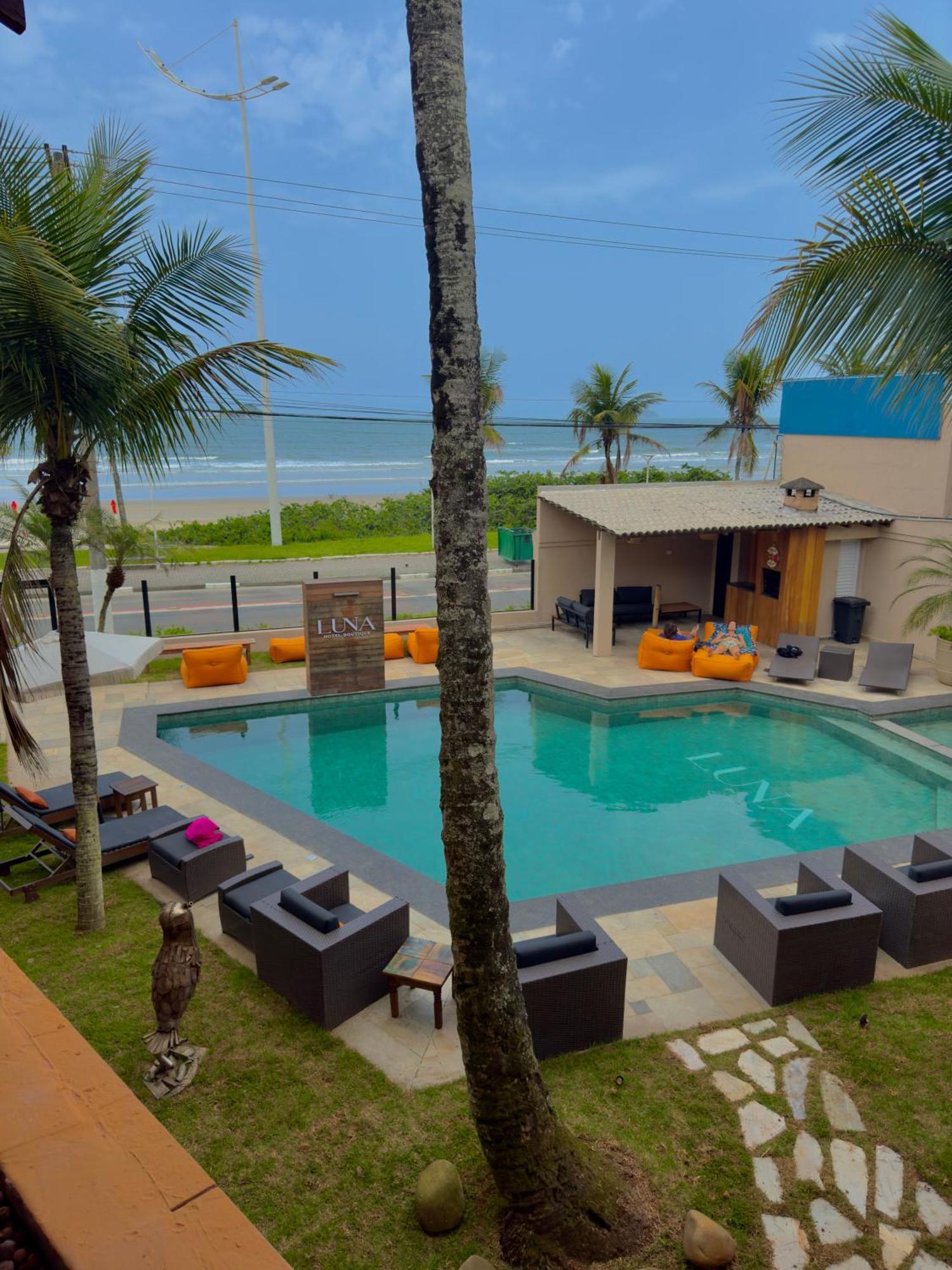 Luna Hotel Boutique - Frente A Praia Гуаружа Екстериор снимка